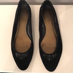 Black Ann Taylor Flats